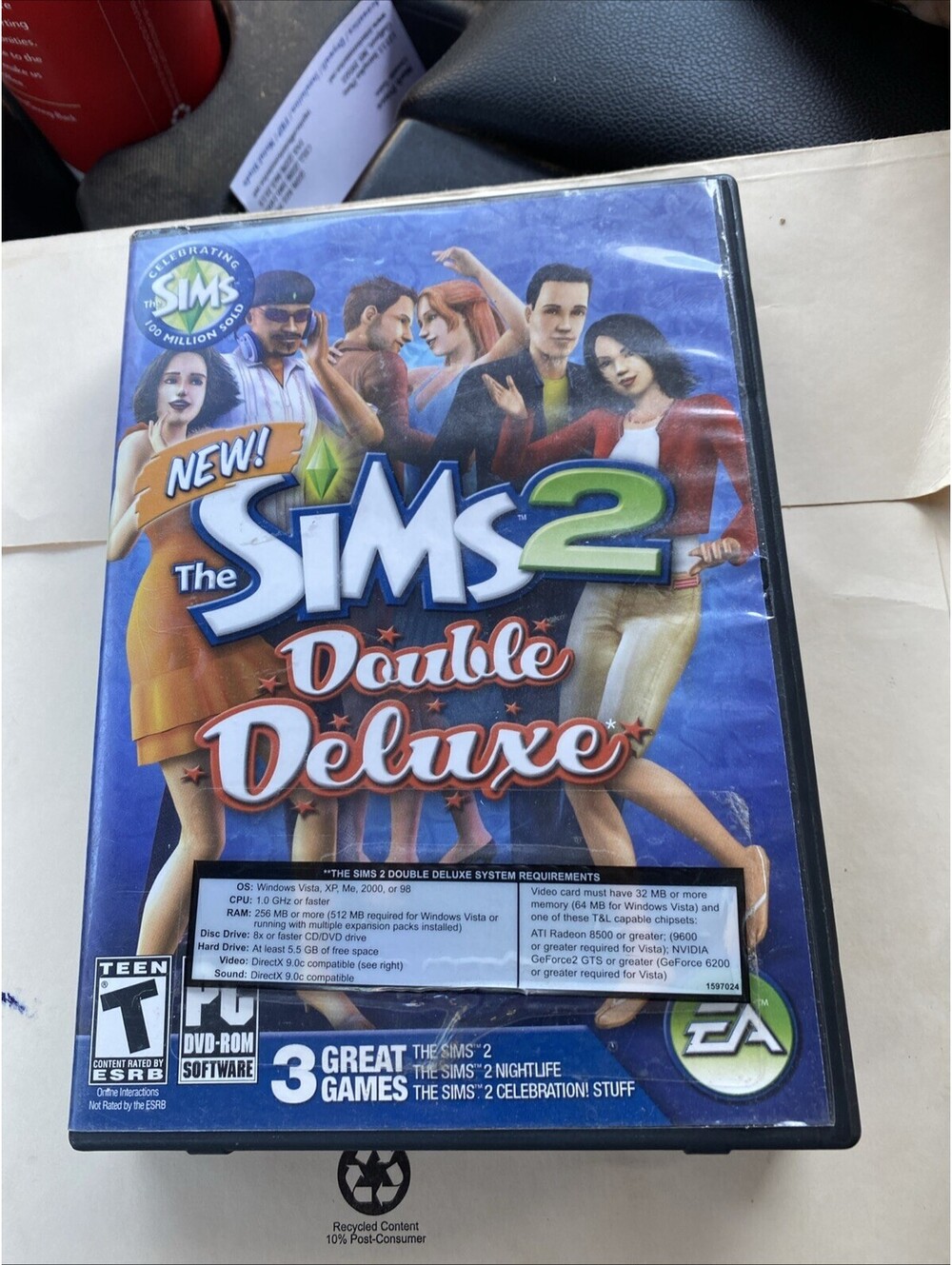 The Sims 2: Double Deluxe - PC Manuel Case Very Clean Disc
